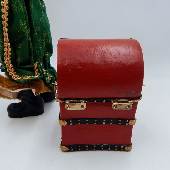 Possible Dreams Clothtique Holiday Treasures Santa Figurine Christmas Dept 56 - Picture 5 of 15